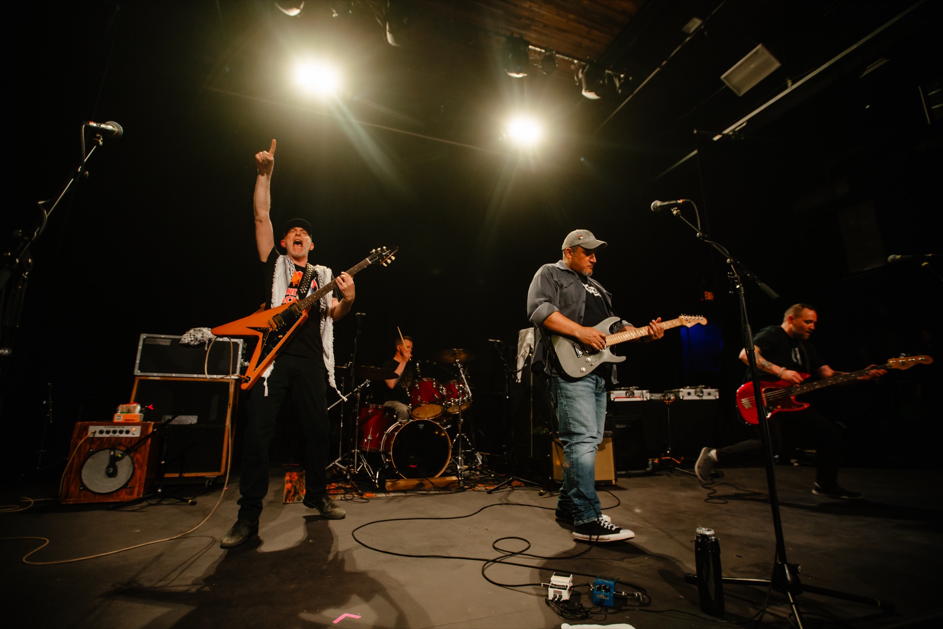 OP-ED performing live